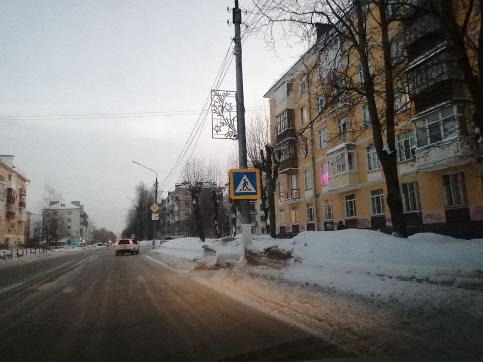пешеходный переход на Гагарина